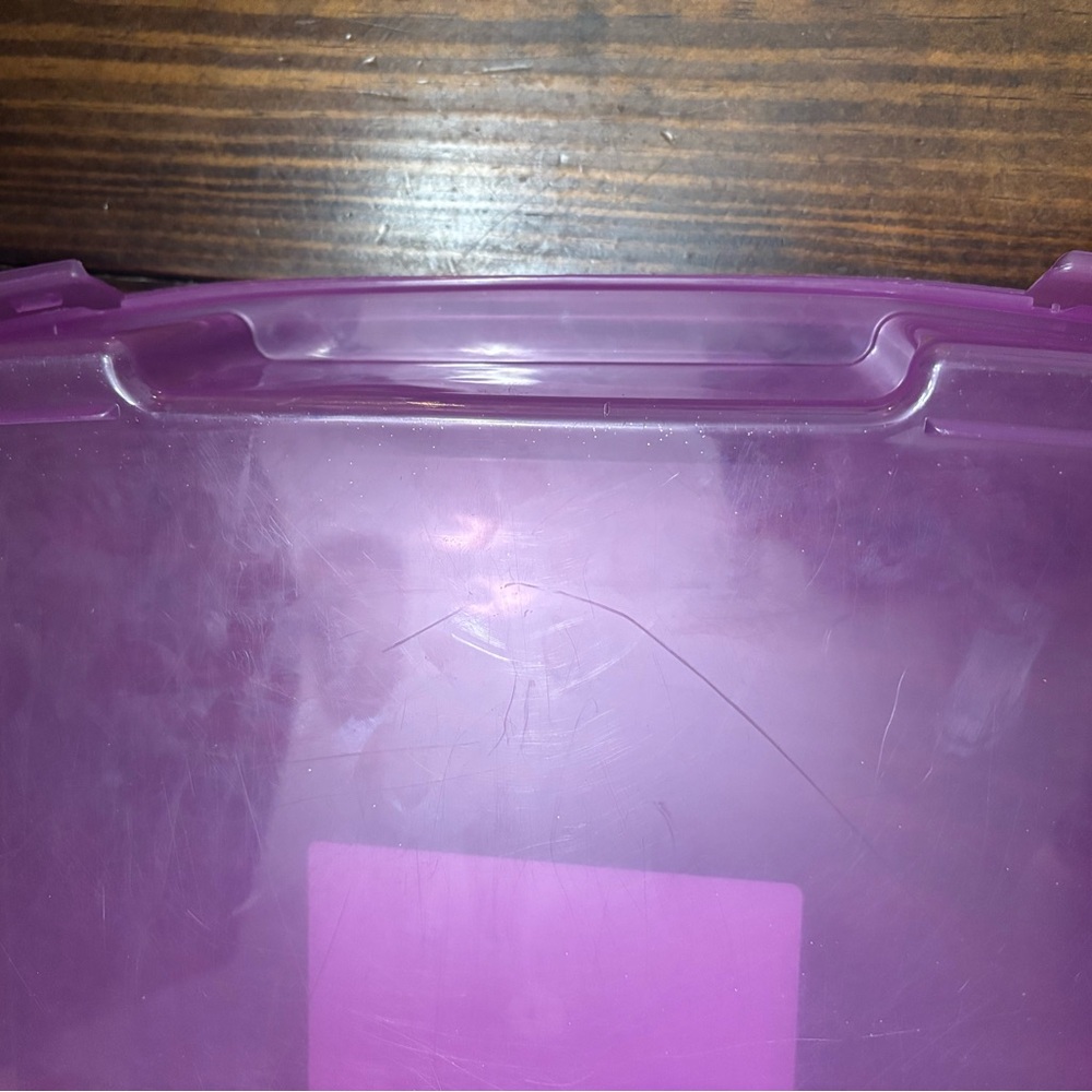 Vibrant Purple 12x12 Storage Container - Picture 6 of 6